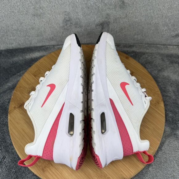 Nike Air Max Shoes Womens Size 7.5 White Pink Running Sneakers Mesh HF1233-100 - Picture 7 of 11